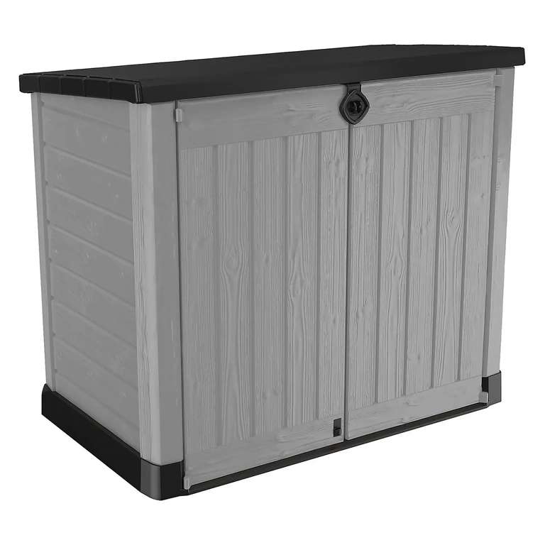 Keter Store It Out Ace Outdoor Garden Storage Shed 1200L - Grey / Graphite £140 click and collect at Homebase