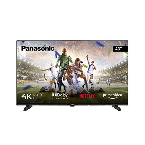 2023 Panasonic TX-43MX610B, 43 Inch 4K Ultra HD LED Smart 2023 TV (HDR), Linux TV, Dolby Atmos & DV 50" £293.61 - 55" £339.23 - 65" £465.92