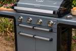 Campingaz 4 Series Premium S Gas BBQ culinary modular grid + reversible griddle