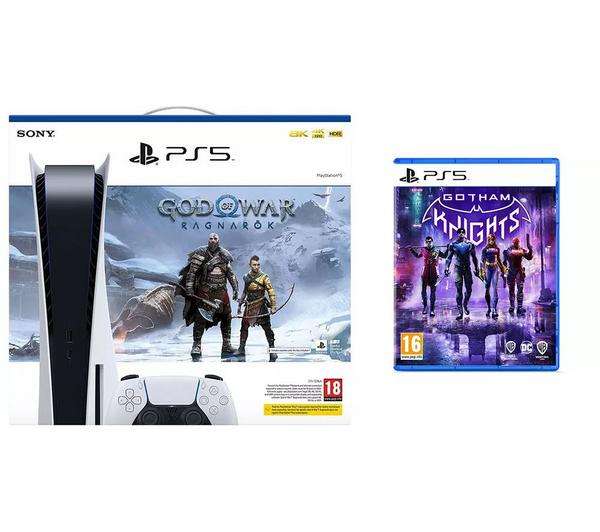 SONY PlayStation 5 (Disc Console) & God of War Ragnarök Digital Bundle with Gotham Knights - £549 Delivered @ Currys