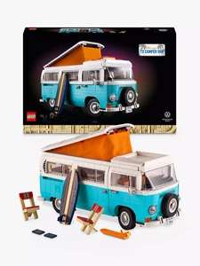LEGO Creator Expert 10279 Volkswagen T2 Camper Van £111.99 @ John Lewis & Partners