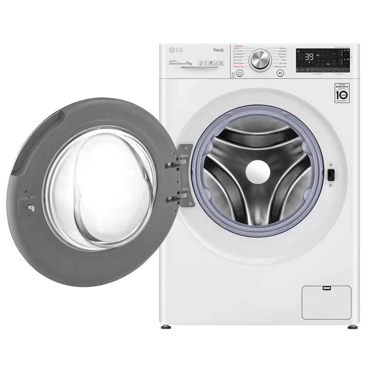LG F6V909WTSA Direct Drive 9kg 1600rpm Washing Machine