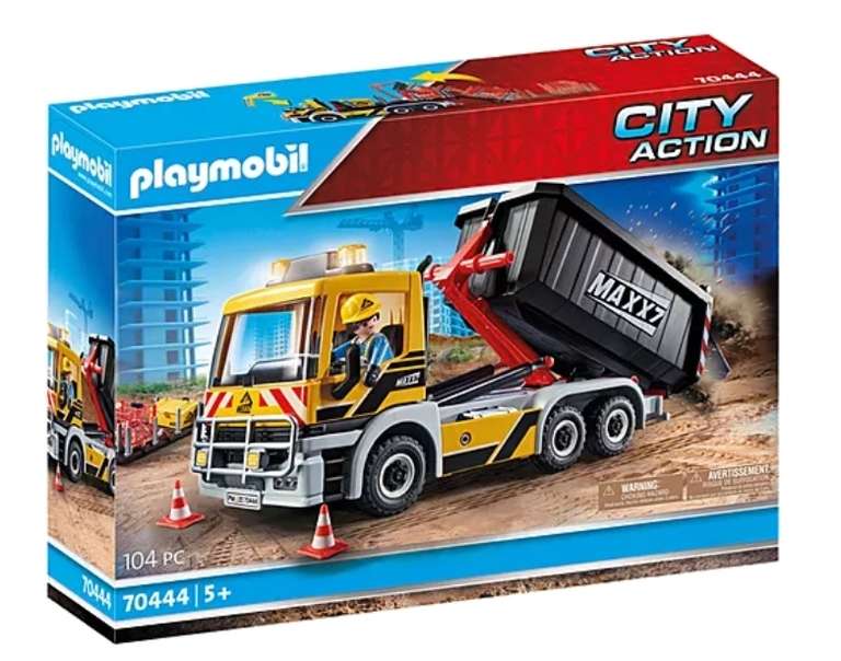 City Action Playmobil 70444 Construction Truck £18 Free Collection @ Argos