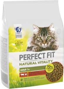 Perfect Fit Fit Natural Vitality Adult Dry Cat Food Beef & Chicken 2.4kg