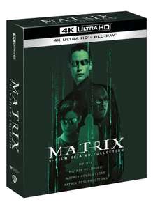 Matrix 4 Film Collection (4K Ultra-HD + Blu-Ray) £18.53 Delivered @ Amazon Italy