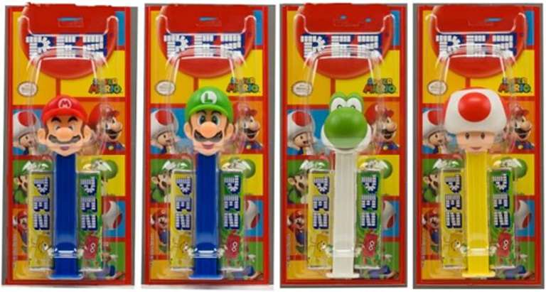 Super Mario & Luigi Pez Dispensers, £1.25 @ Poundland (Trongate, Glasgow)