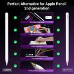 UGREEN Pencil for iPad Magnetic Wireless Charge 2nd Generation Tilt Sensitivity Palm Rejection Power Display with voucher - UGREEN GROUP FBA