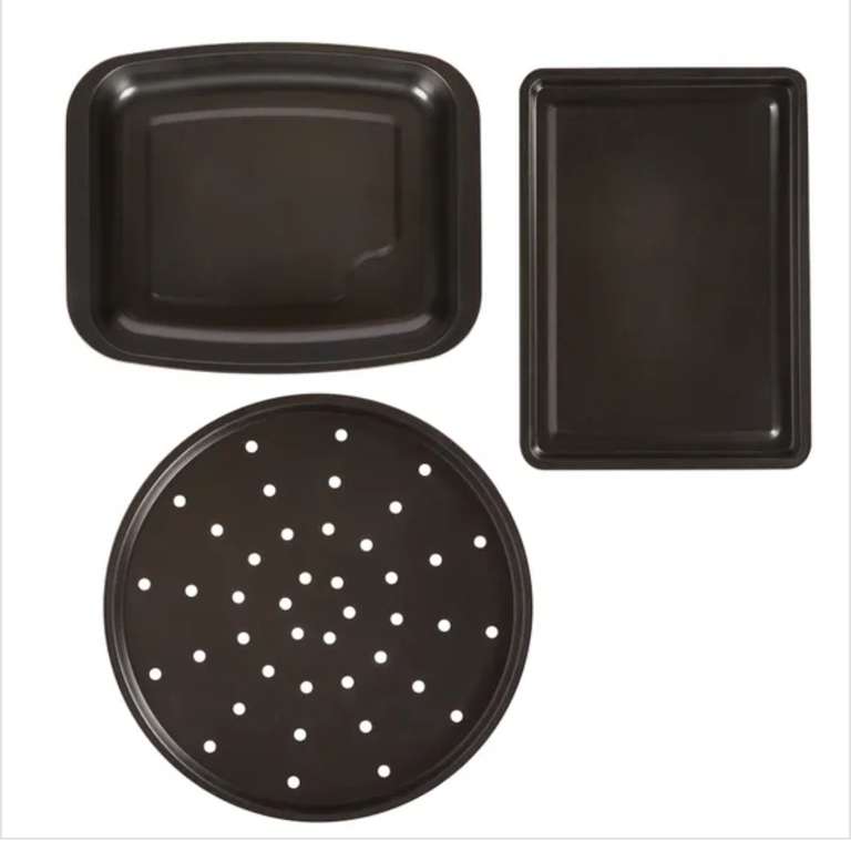Set of 3 Oven Tray Starter Kit £3 click and collect @ Dunelm