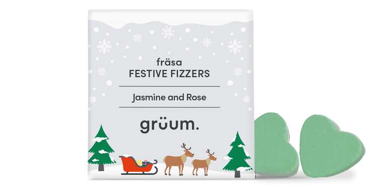 Festive Soap and Soak Set Free (Delivery £3.95 to be paid) @ Gruum