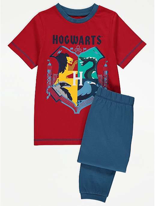 Kid's Harry Potter Hogwarts Red Pyjamas £5 + Free Click & Collect @ George (Asda)