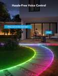 Govee Outdoor Neon Rope Lights, 10M RGBIC IP67 Waterproof Christmas Decorations with 64+ Scenes w/voucher sold by Govee UK