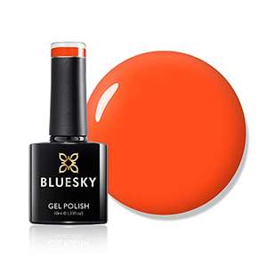 Bluesky Gel Nail Polish, Orange Zest Neon05 10ml