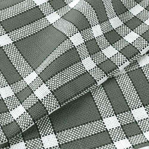 Douceur d'Intérieur Traditional Table Linen, Khaki, 45 x 45 cm - 3 Pack