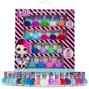 L.O.L. Surprise! Nail Polish, Kids Nail Varnish Sets Non Toxic, Lol Gifts For Girls - £7.49 with voucher @ Get Trend / Amazon