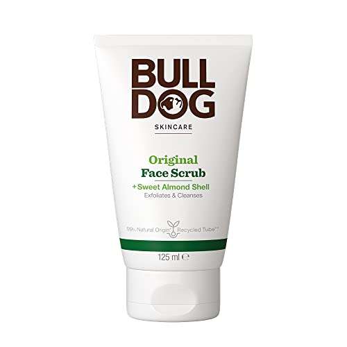 BULLDOG Skincare for Men | Original Face Scrub | Exfoliating Scrub for Normal and Dry Skin | 100 ml £3.59 / £3.05 with 15% s&s @ Amazon