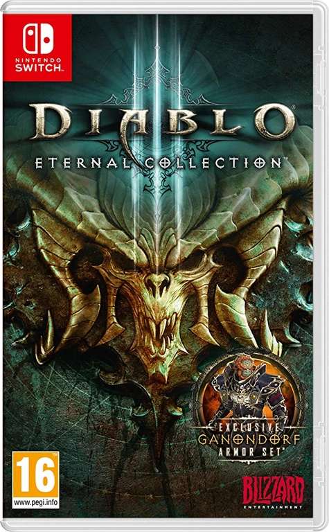 Diablo III: Eternal Collection (Nintendo Switch Cartridge) - PEGI 16 - £22.95 @ Amazon