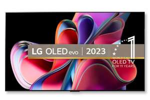 LG OLED MLA G3 4K 120Hz OLED TV 55” - £1018.42 / 65” - £1488.82 + 5 Year Warranty - With LG Sign-up & 20% BLC or Student Beans