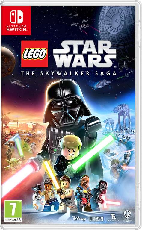 LEGO Star Wars: The Skywalker Saga Nintendo Switch Game £16.99 (PS4/PS5 reduced to £19.99) + Free Click & Collect @ Argos