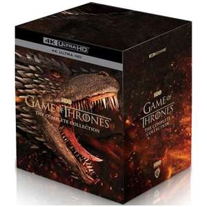 Game Of Thrones: Seasons 1-8 - 4K Ultra HD - £113.98 Delivered @ Zavvi