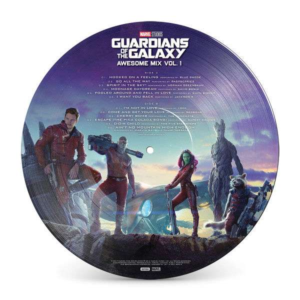 Guardians Of The Galaxy Limited Edition Picture Disc Vinyl - W/Code