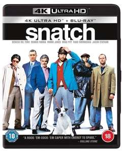 Various 4K Ultra HD + Blu-Ray Films eg. Snatch, Almost Famous, Gattaca, Karate Kid etc. - £9.99 Each With Code, Free Click & Collect @ HMV