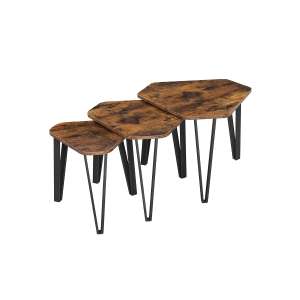 VASAGLE Set of 3 Nesting Coffee Table £35.99 with Code + Free Delivery mainland UK @ Songmics home