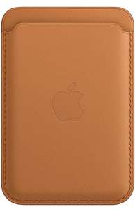 Apple Leather Wallet with MagSafe (for iPhone) - Golden Brown £39 @ Amazon