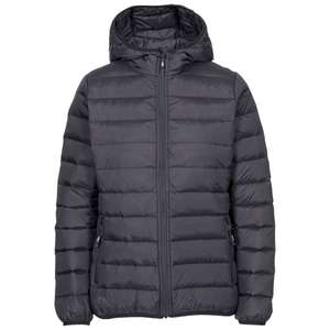 Trespass Womens/Ladies Amma Down Jacket (Black) - all sizes - XS the deal price - w/code