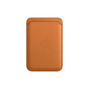 Apple Leather Wallet with MagSafe (for iPhone) - Golden Brown (2nd Gen) - £19.97 @ Amazon