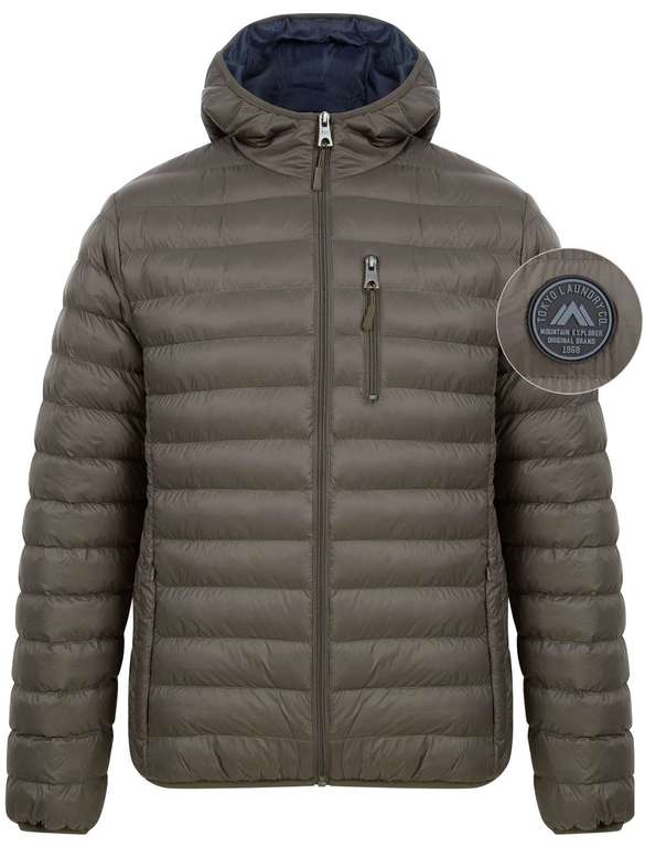 Men’s quilted puffer jacket with hood for £22.49 with code + £2.80 delivery @ Tokyo Laundry