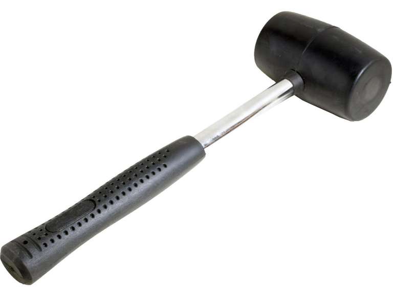 Halfords 12oz Rubber Mallet £3 (£2.85 with Motoring Club Premium) free Click & Collect @ Halfords