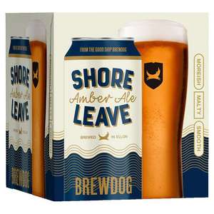 Brewdog Shore Leave Amber Ale 4 x 440ml - Bideford