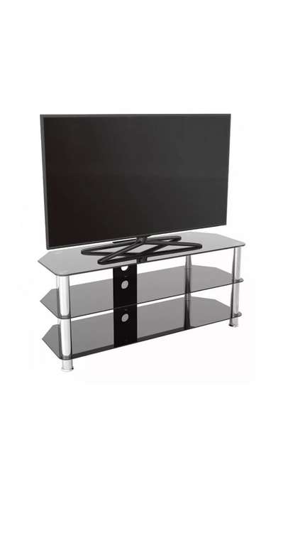 Black glass TV stand £10 in store Poundstretcher Queens Rd Sheffield