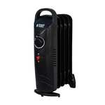 Russell Hobbs 650W Oil Filled Radiator, 5 Fin Portable Electric Heater, Adjustable Thermostat, Safety Cut-off, 10m sq Room Size, RHOFR3001