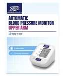 Boots Pharmaceuticals Blood Pressure Monitor (£1.50 Click & Collect) (Possible 10% off for Advantage Card Holders & Students)