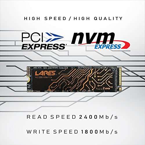 LEVEN JP600 4TB PCIe Read Speed Up to 2100 MB/s NVMe Internal SSD Gen3x4 M.2 2280 3D NAND £202.26 Dispatched & Sold by Amazon US @ Amazon