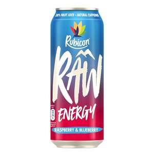 Rubicon RAW 12 Pack Raspberry & Blueberry 500ml - £8.55 with Subscribe & Save
