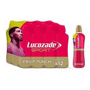 Lucozade Sport Fruit Punch 12x500ml (£6.38/£7.13 subscribe and save)