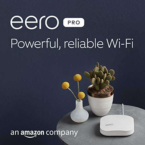 Amazon eero Pro mesh Wi-Fi 5 router system| 3-pack | coverage up to 560 sq.m