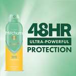 Mitchum Women Triple Odor Defense 48HR Protection Aerosol Deodorant & Anti-Perspirant, Pure Fresh 200ml With Voucher (£1.69/£1.54 S&S)