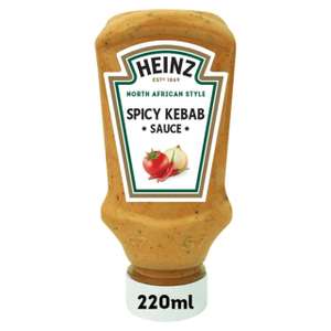 Heinz 220ml sauces - Taco / Spicy Kebab at St Mathews Walsall