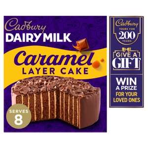 Cadbury Dairy Milk Caramel Layer Cake