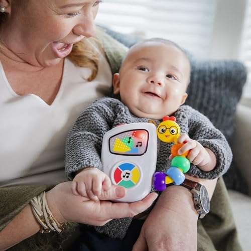 Baby Einstein, Take Along Tunes Musical Toy, Interactive Baby Toy with Lights & 10 melodies, Bead Chaser, Early Development, Volume Control