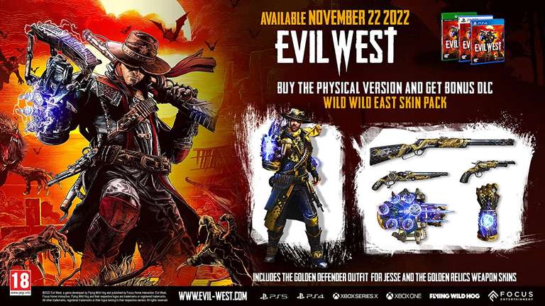 Evil West - PS5/PS4 Game - £24.99 at Amazon