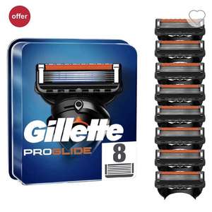 8 Pack Gillette ProGlide Men’s Razor Blade Refills £14.17 With Code (£12.75 Students) + Click & Collect £1.50 / Free Over £15 @ Boots