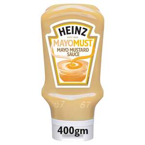 Heinz Mash Ups Mayomust Mayonnaise Mustard Sauce 400g - Nectar Price