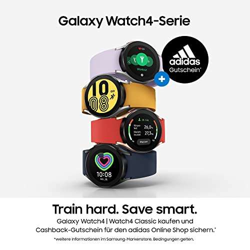 Samsung Galaxy Watch4 Round Bluetooth Smart Watch, Wear OS, Fitness Watch, Fitness Tracker, 40 mm, Black ££120.13 @ Amazon Germany