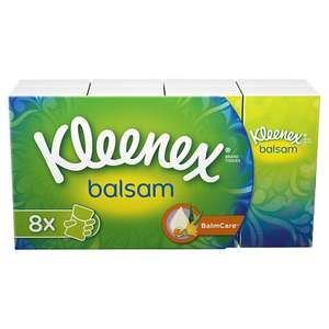 Kleenex Balsam Pocket Tissues 8 Pack £1 @ Poundland Wembley