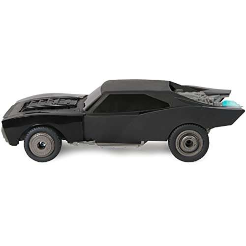 DC Comics, The Batman Turbo Boost Batmobile, Remote Control Car with Official Batman Movie Styling