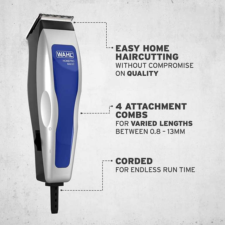 Wahl HomePro Basic Hair Clipper 9155-217X for £5.50 (free click & collect) @ Argos